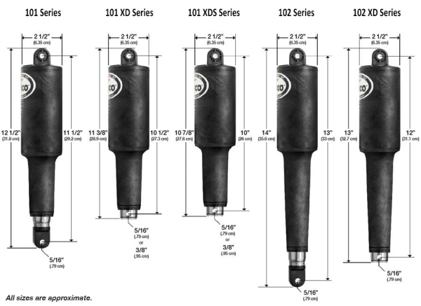 Ersatz Zylinder - 12 und 24 V